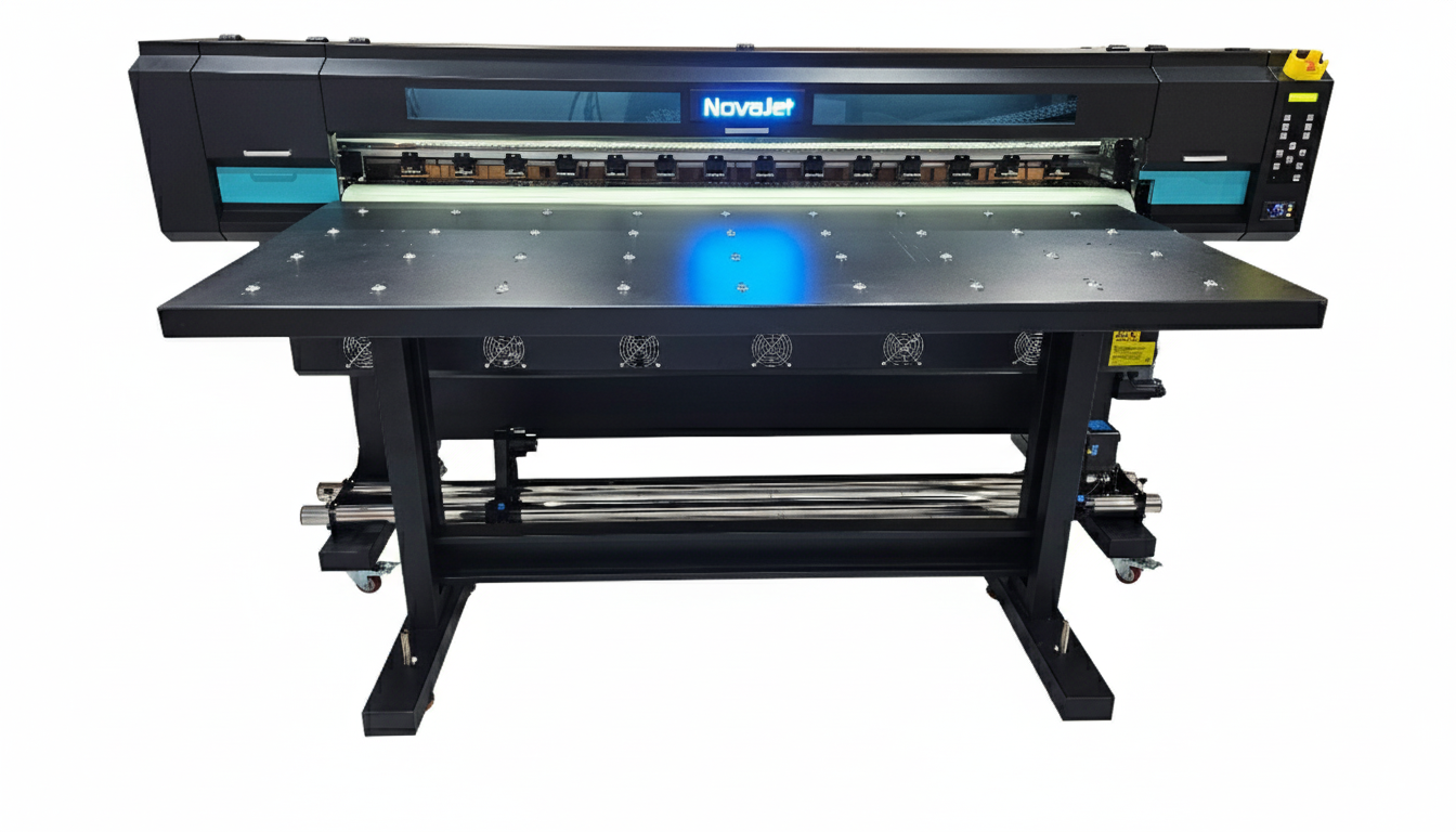 Novajet Evolution Pro 180cm at 2 cabeas i1600 (UV + EcoSol + Sublimao - at 2 ao mesmo tempo)